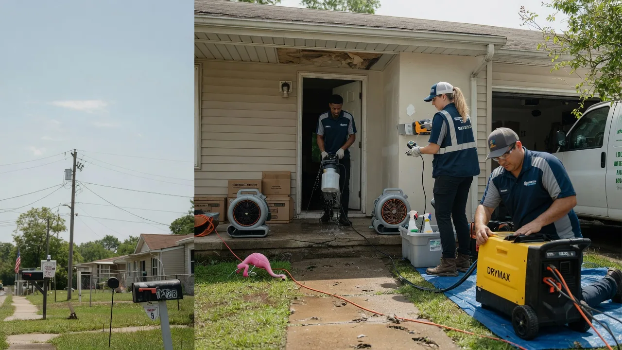 Storm Damage Water Removal in Crystal City, TX near me